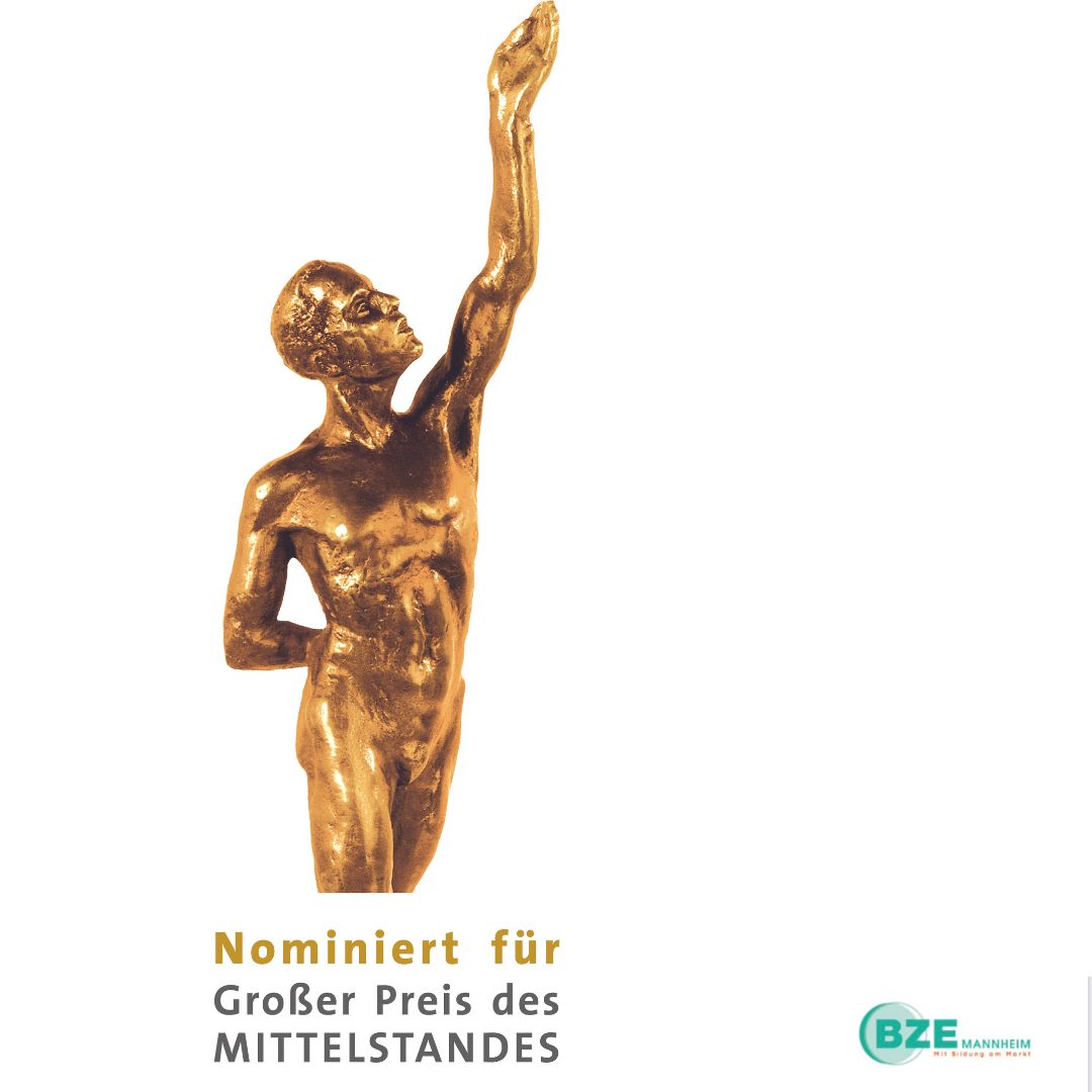 „Großer Preis des Mittelstandes“ wurde das BZE Mannheim für die 2. Stufe norminiert